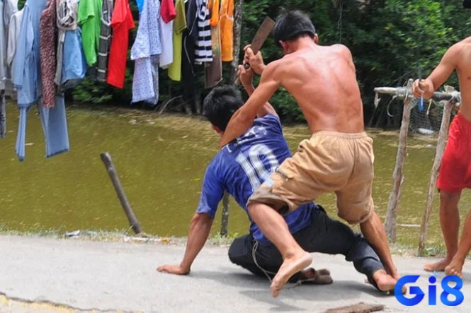 Mơ thấy đánh nhau có đổ máu cho thấy sự mất mát tổn thương