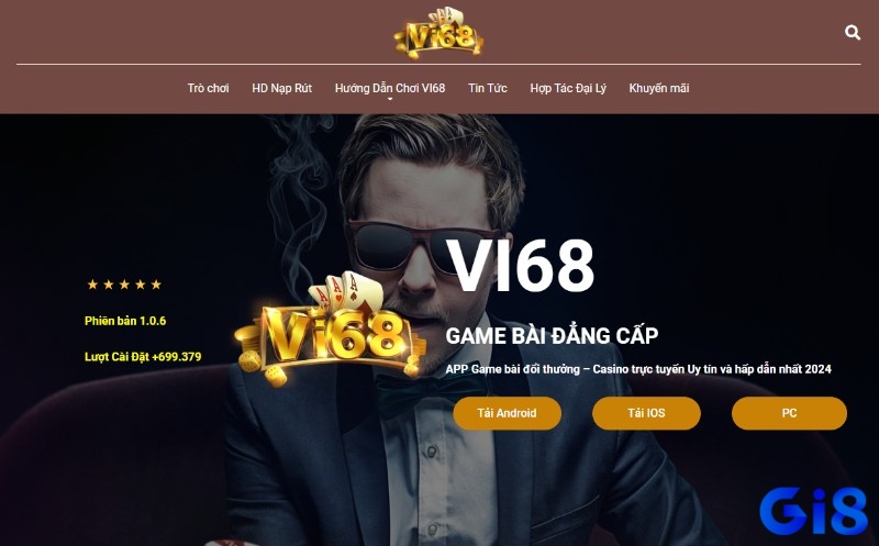 Đăng nhập Vi68 như thế nào?