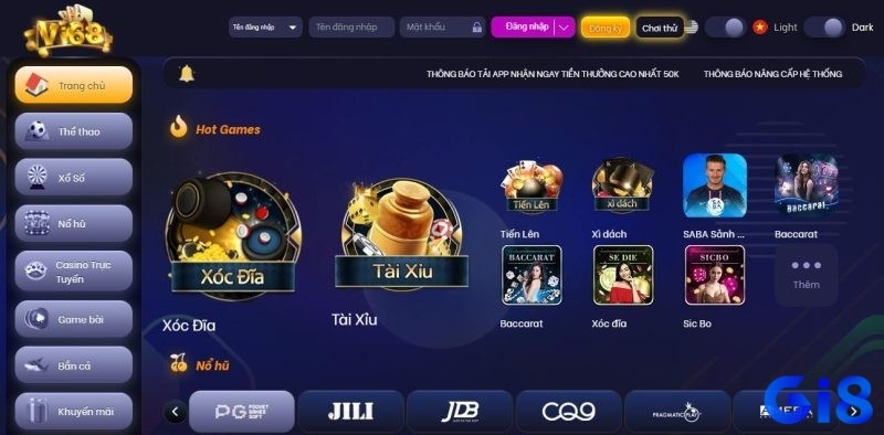 Đăng nhập Vi68 dễ dàng, đơn giản với hướng dẫn từ Gi8