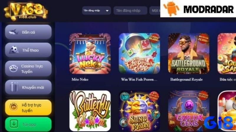 Vi68 - Cổng game chất lượng, đa dạng và dịch vụ uy tín